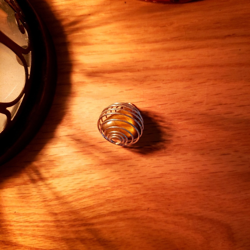 Tigers eye pendent !